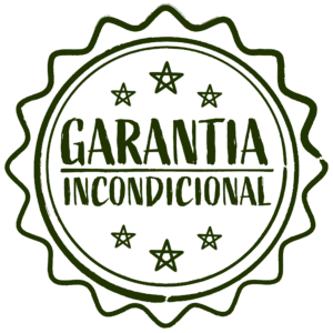 Selo de garantia verde escuro