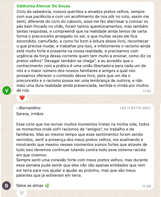 Depoimento Ciclo Pretos Velhos 05-