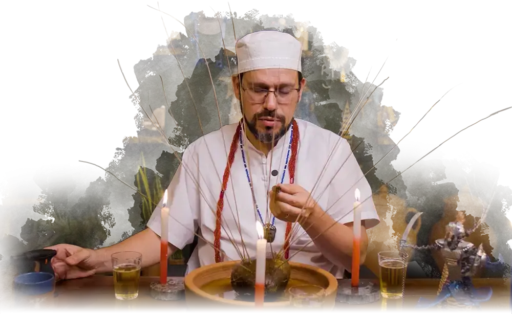 Pai Rodrigo oferenda