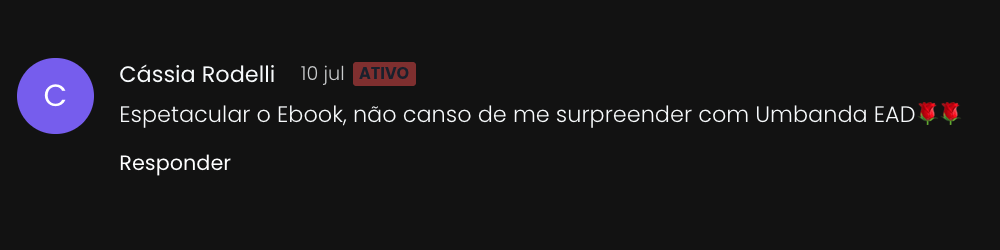 Depoimento Ebook Guia de Frente 03